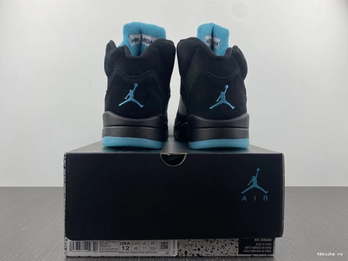 Reps TB Jordan Air 5 DD0587-047 Aqua 0630